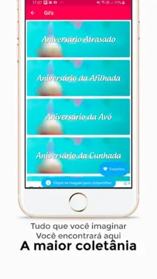 Aniversário Mensagens Prontas android App screenshot 4